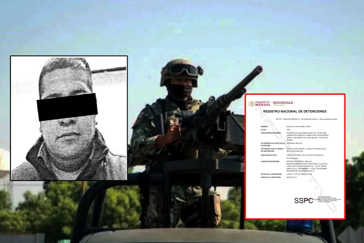 Quién es “El Max”, presunto operador del Cártel de Sinaloa detenido en Culiacán