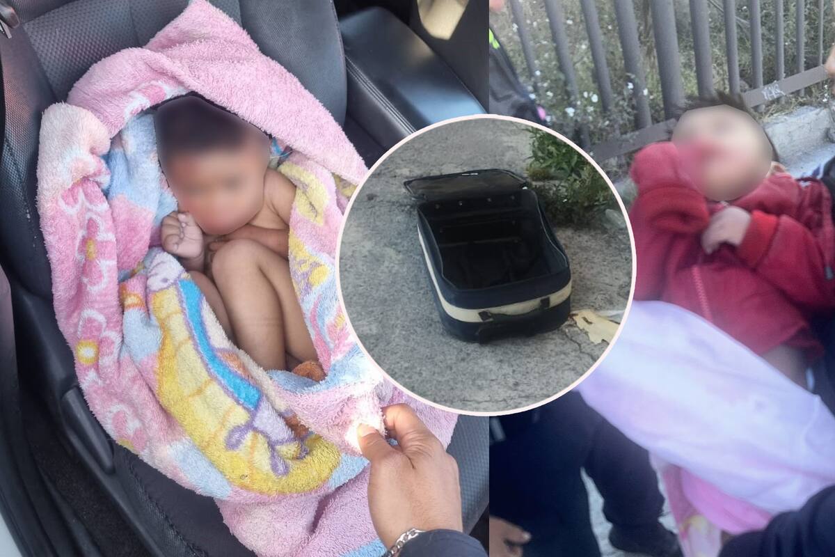 Hallan en maleta a niño de 2 años en Puebla; caso se viraliza