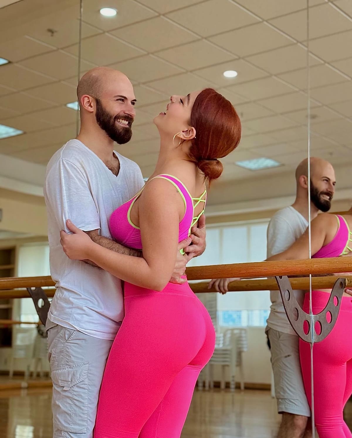 Imanol Landeta y Sandra Itzel / Instagram: @sandraitzel