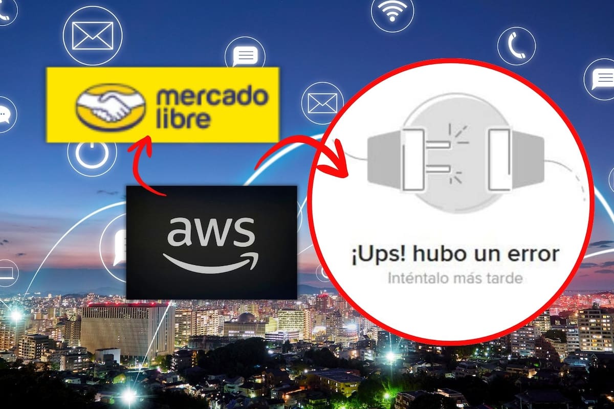 ¿Se cayó Mercado Libre? Amazon Web Services lo ‘derrumba’ ante falla global