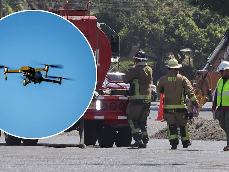 Facilitarán drones trabajo de bomberos durante siniestros  en Tijuana