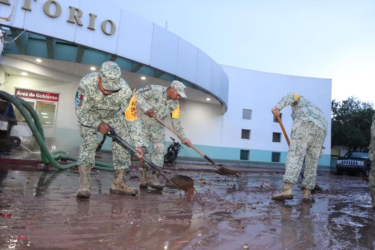 Hospital IMSS Bienestar de Nogales sigue operando tras ingreso de agua por lluvias