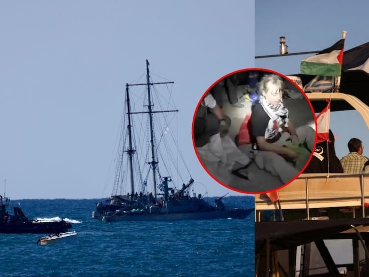 Israel inicia la deportación de más de 470 activistas de la Global Sumud Flotilla tras interceptar sus barcos rumbo a Gaza