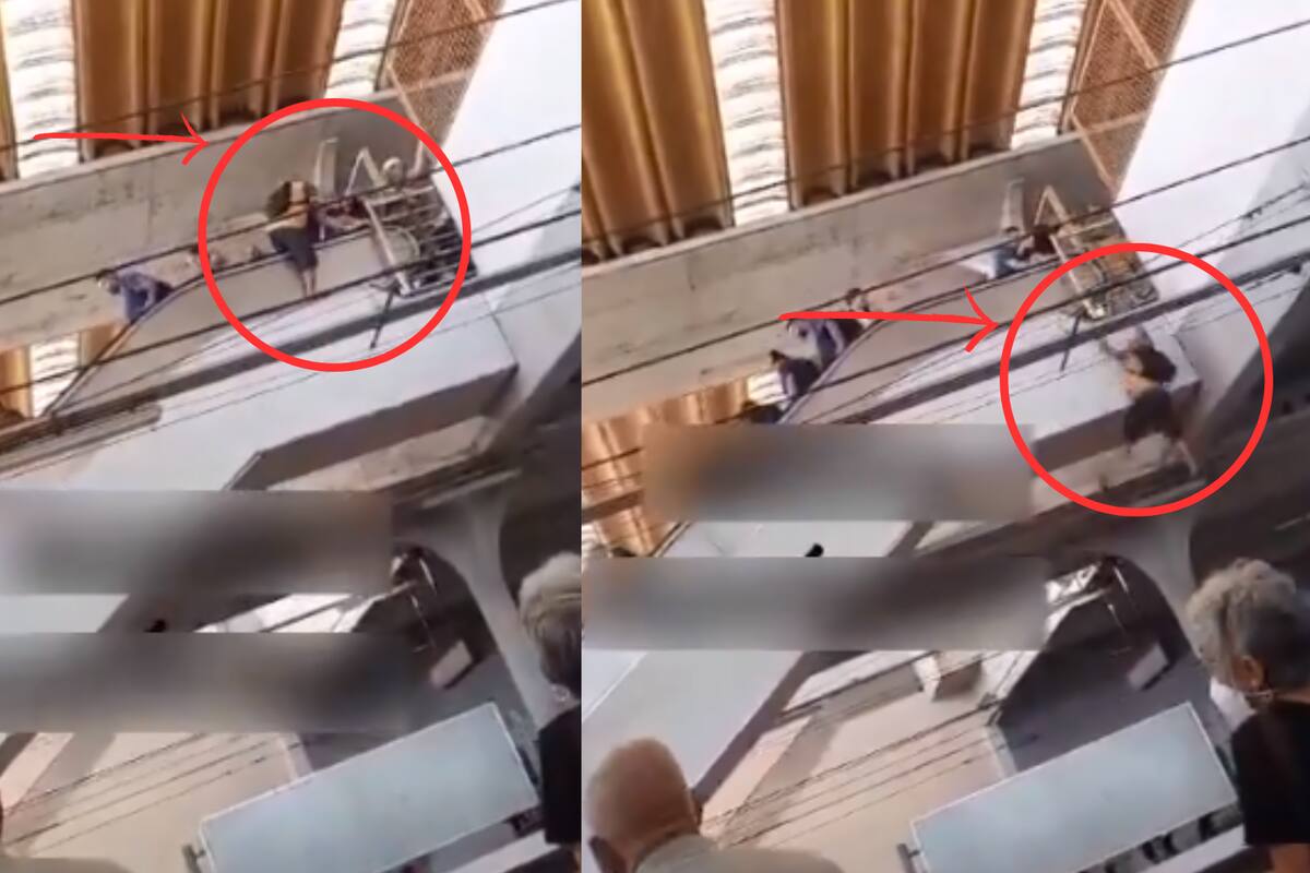 VIDEO: Hombre pierde la vida tras mal paso al caer de las escaleras eléctricas en Brasil
