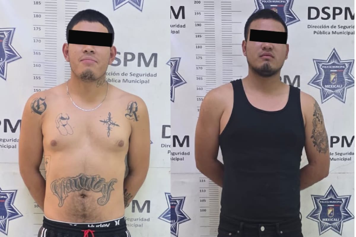 Arrestan a dos jóvenes por intentar atropellar a un hombre en Mexicali