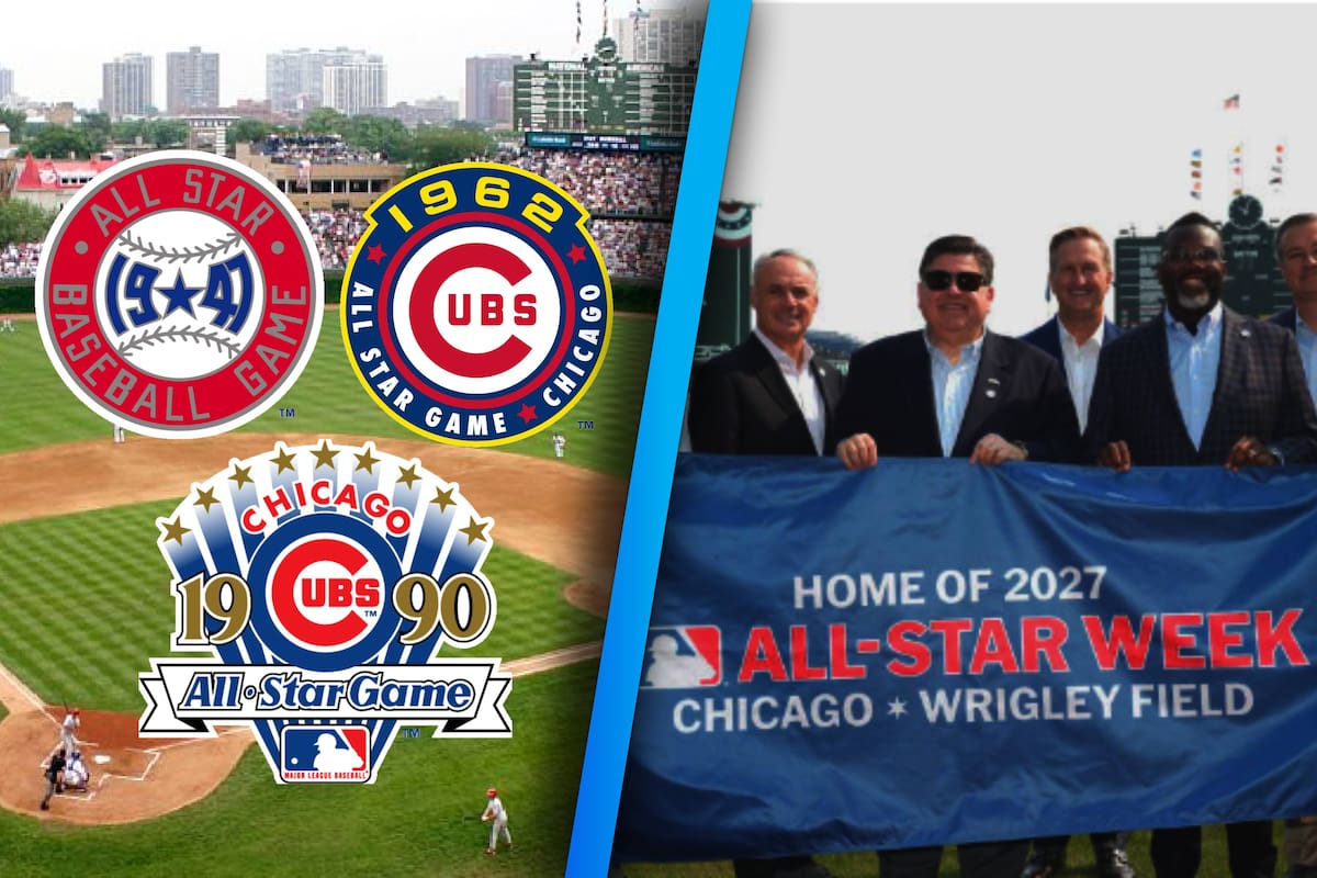 Wrigley Field, estadio con 113 años, será sede del Juego de Estrellas 2027 de las Grandes Ligas