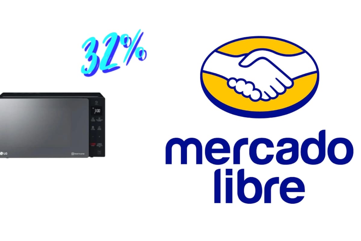 Oferta de Mercado Libre: horno de microondas LG de 5 mil 199 pesos a tan solo 3 mil 499 pesos