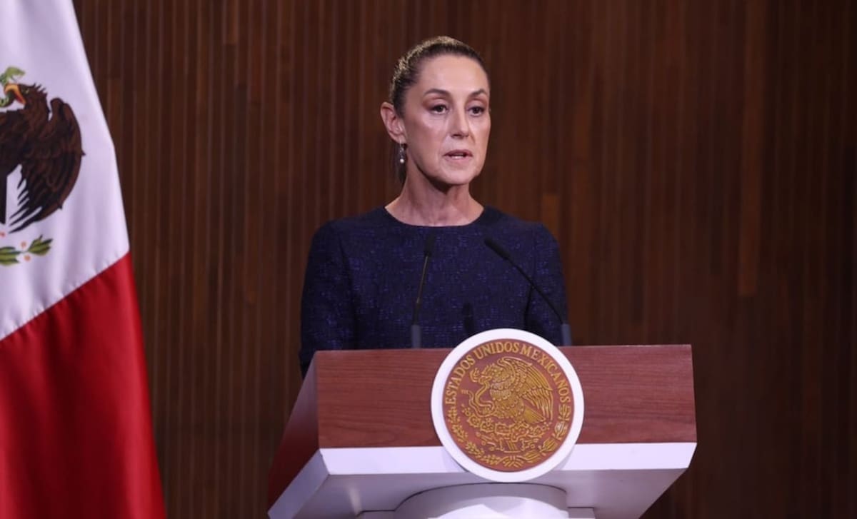 La presidenta Claudia Sheinbaum en el 108 aniversario de la Constitución celebrada el 5 de febrero del 2025. | Crédito: Diego Simón / EL UNIVERSAL