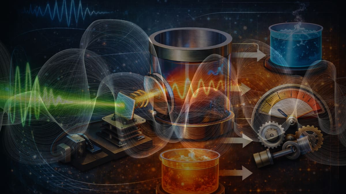 Científicos crearon un motor sin calor impulsado por luz “exprimida” que puede producir trabajo mecánico, desafiando por completo la termodinámica clásica