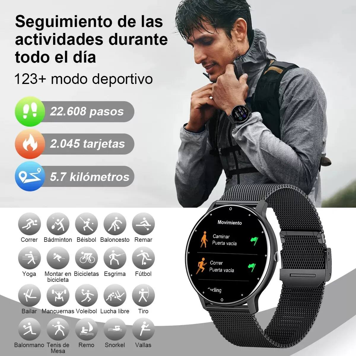 Smartwatch Lige BW0223 | Mercado Libre