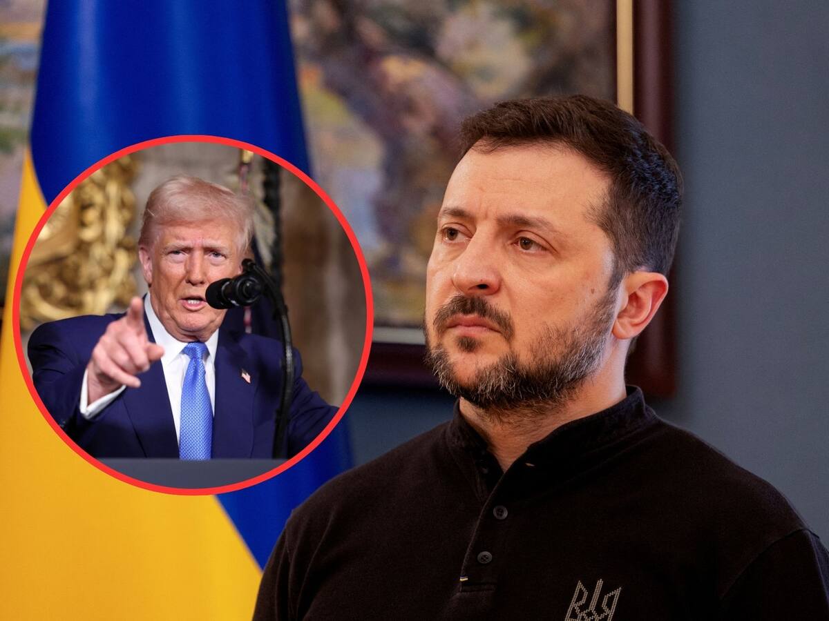 Zelenski responde a Trump por creer que Ucrania fue culpable por la guerra contra Rusia. Crédito: REUTERS