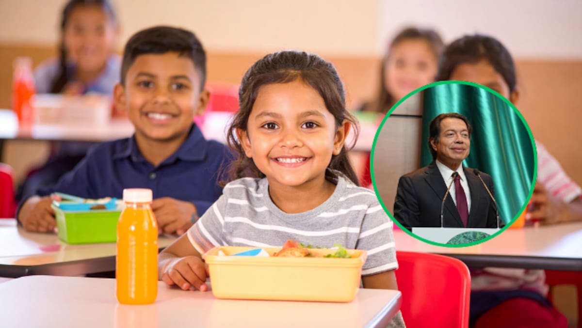 El titular de la SEP, Mario Delgado Carrillo, explicó que el programa “no solo detecta problemas, sino que también canaliza a los niños a los servicios médicos cuando se identifican condiciones que requieren atención”, al subrayar que el bienestar físico y emocional es de gran importancia para el aprendizaje. Foto: SEP México en X/Canva.