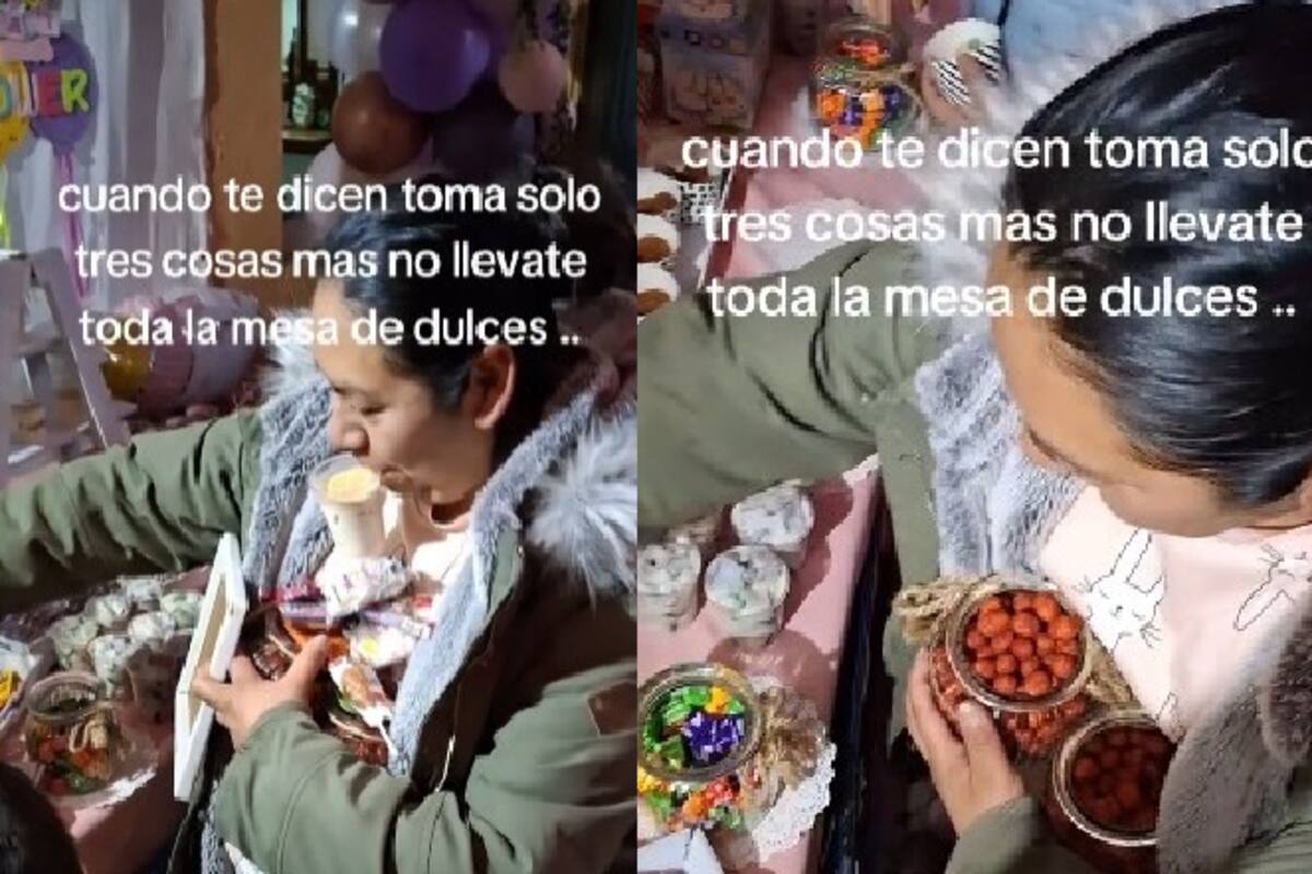 VIDEO: Coloca una candy bar y los invitados arrasan hasta con las bandejas