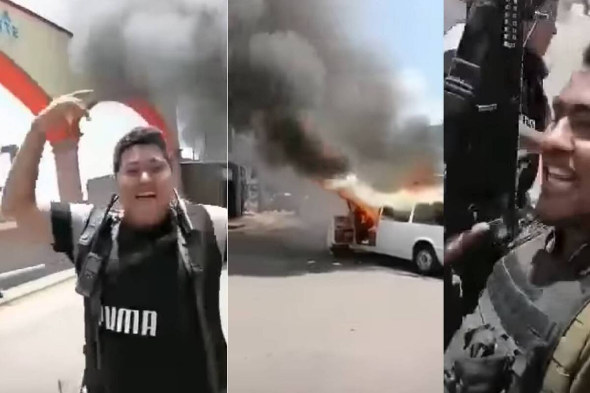 Circula video de los hombres armados que atacaron Tuzantla, Michoacán