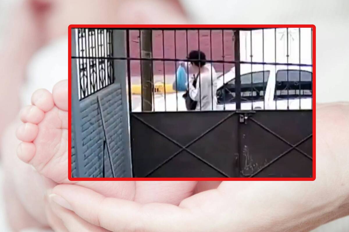 Edomex: Dentro de una bolsa plástica abandonan a un recién nacido en la calle (VIDEO)