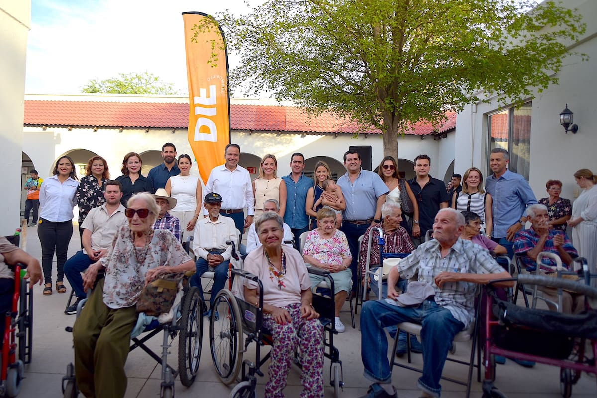 Apoya Ayuntamiento de Hermosillo a asilo de ancianos a través del programa Misión Solar