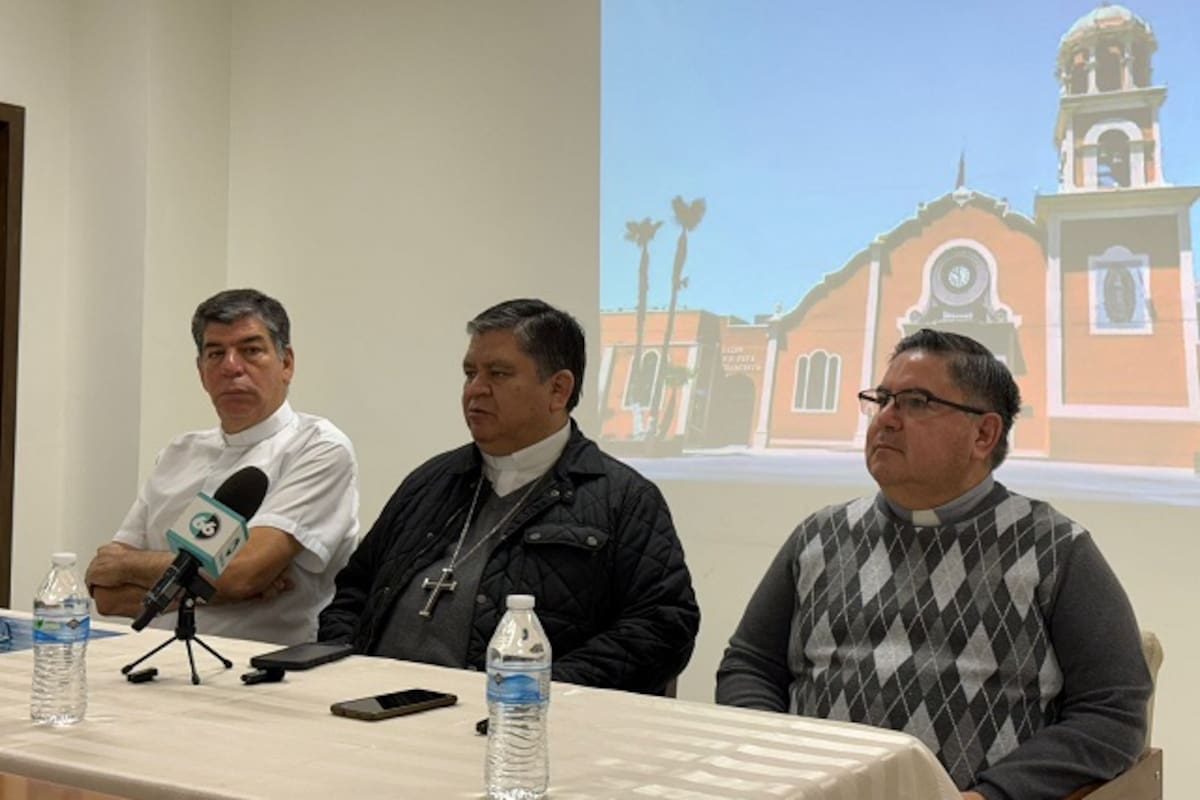 Presenta la Diócesis de Mexicali el proyecto de la nueva sacristía de la Catedral