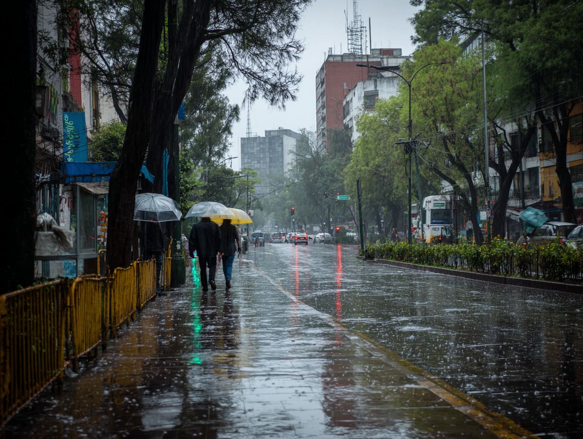 En gran parte del país, incluidas entidades del centro y sureste, se esperan rachas de 30 a 50 km/h.