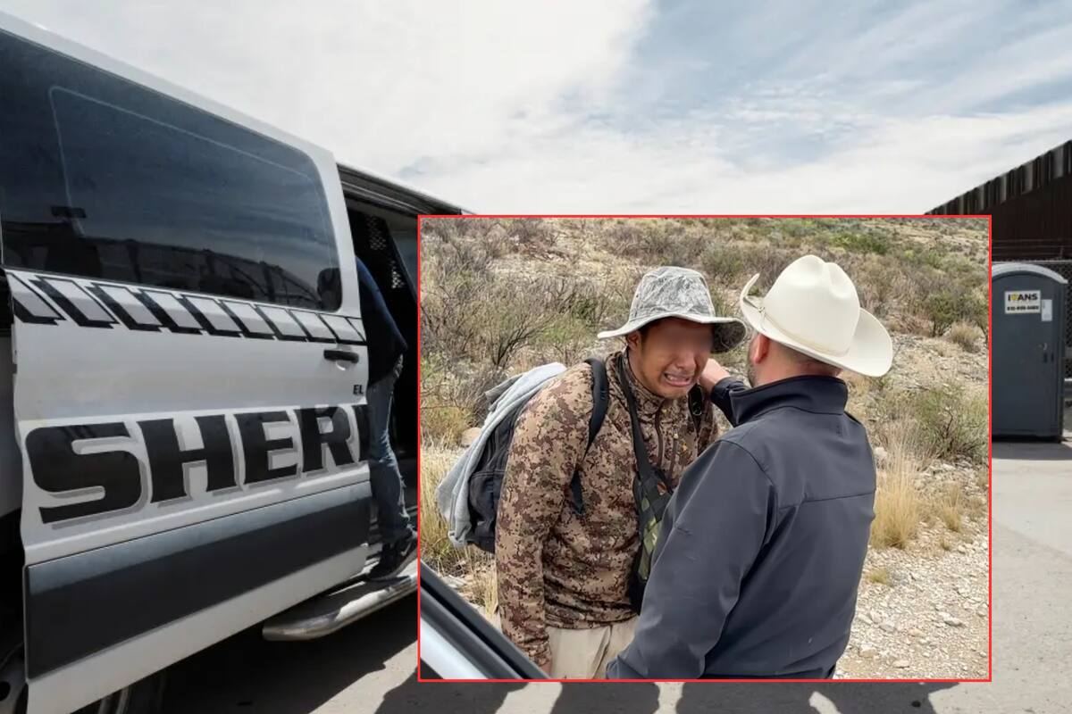 Policía fronteriza encuentra a mexicano abandonado por ‘coyote’ en pleno desierto; huía de Cártel que intentaba reclutarlo