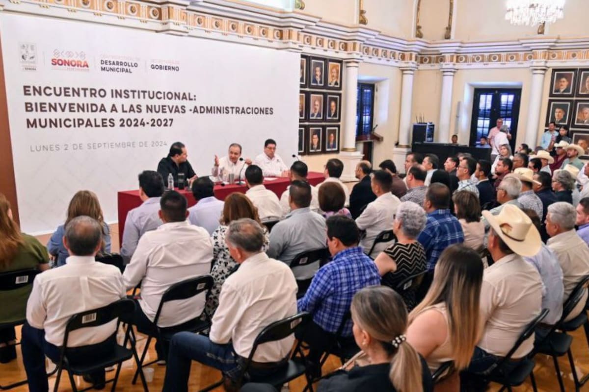 Mantiene gobernador Durazo trabajo con visión municipalista