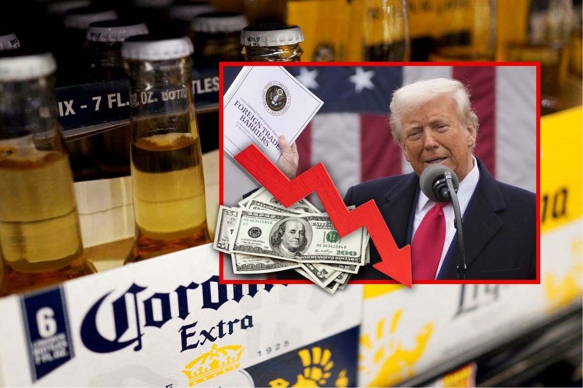 Aranceles de Trump a la cerveza mexicana pondrían en riesgo empleos en EEUU ya que Modelo, Corona y Pacífico generan valor en distribución, bares y tiendas estadounidenses