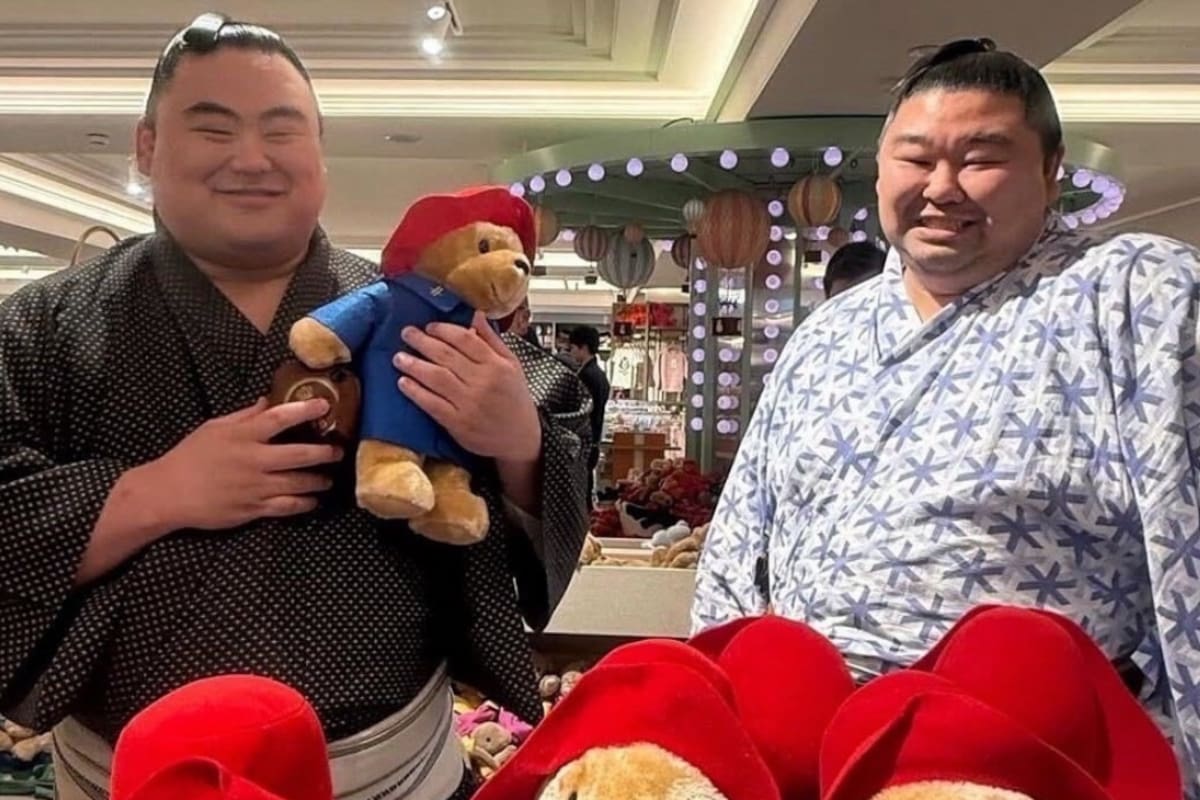 “Ellos deberían ser invitados cada año.”: Luchadores de sumo se vuelven virales tras compartir su viaje a Londres