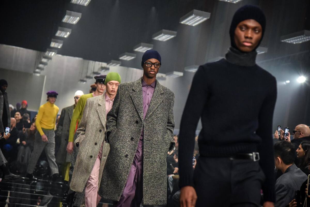 Desfile de Prada durante la Semana de la Moda de Milán. EFE/EPA/MATTEO CORNER