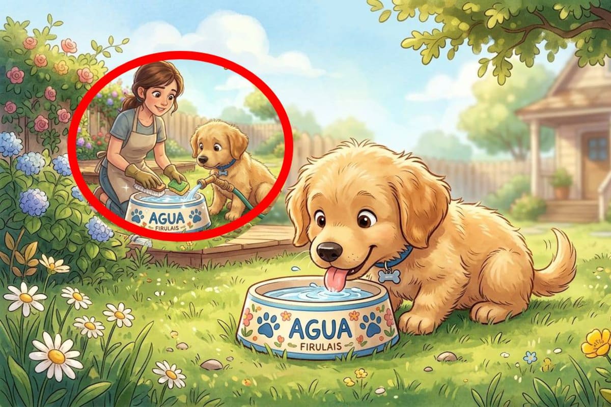 Esto puede pasar si no lavas diariamente el plato de tu perro