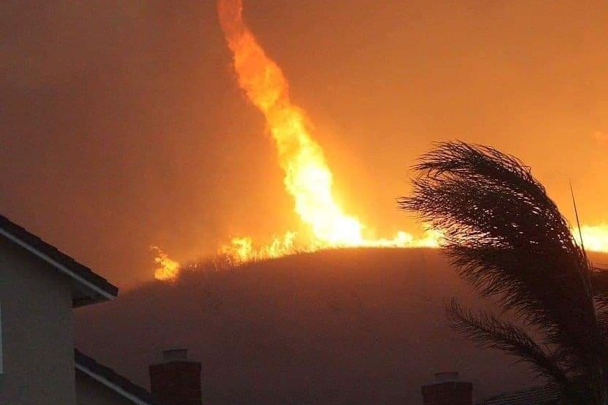 ¿Qué son los tornados de fuego y por qué se forman?