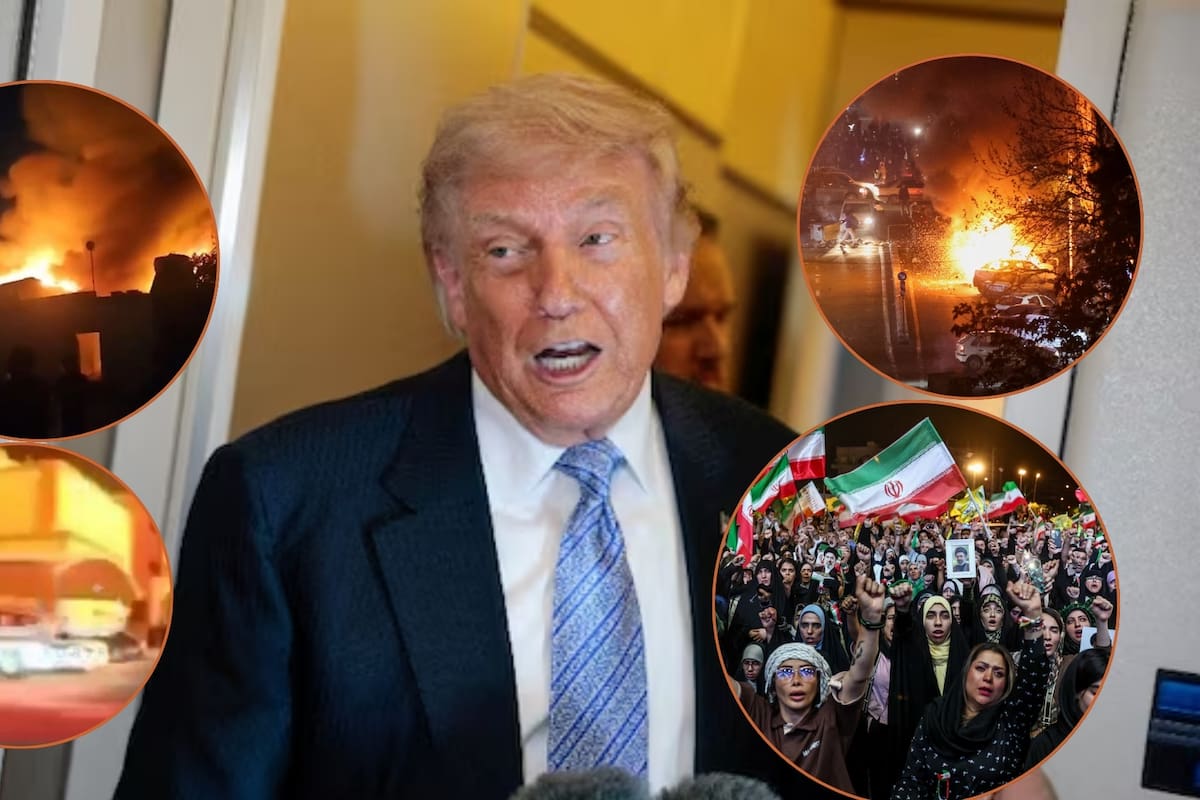 Estados Unidos e Irán se dispararon misiles y drones entre sí durante la noche del martes, Kuwait y Baréin activaron sus defensas aéreas y varios aeropuertos de la región suspendieron operaciones mientras ambas partes se acusan mutuamente de haber iniciado los ataques