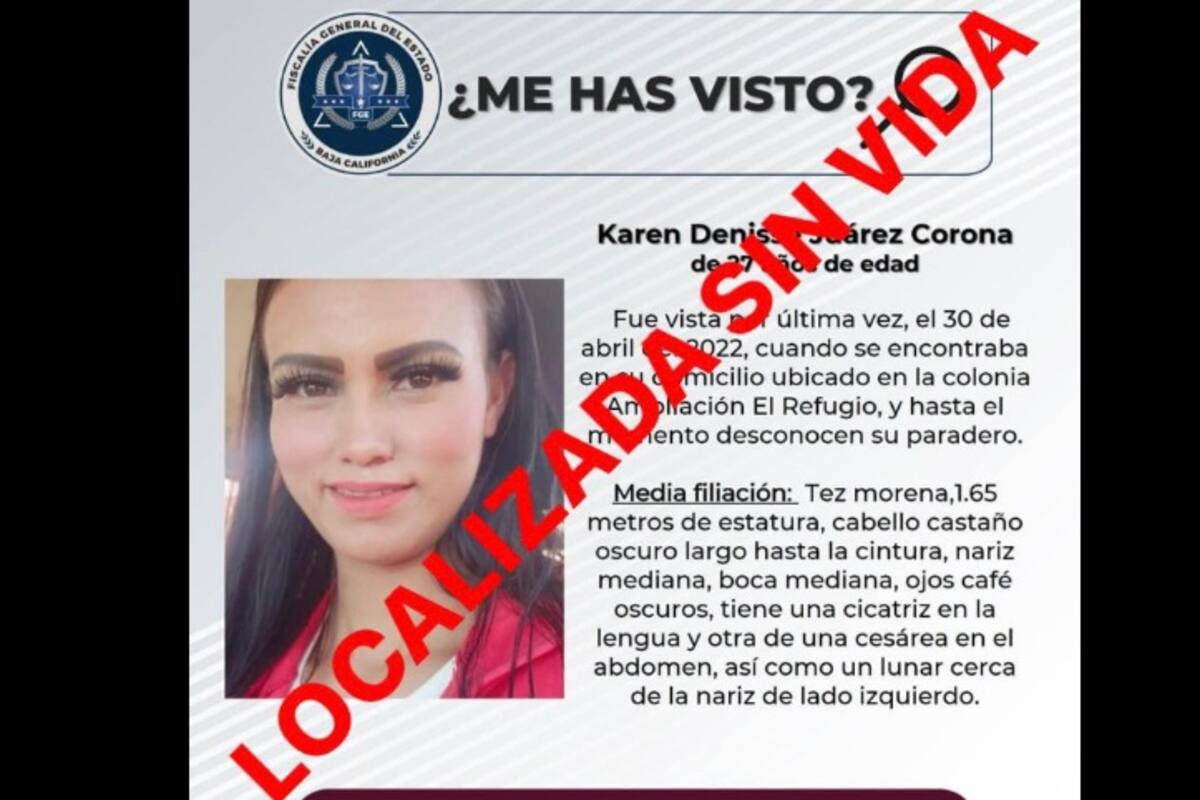 Fue localizada sin vida Karen Denis Juárez Corona, pareja de policía municipal