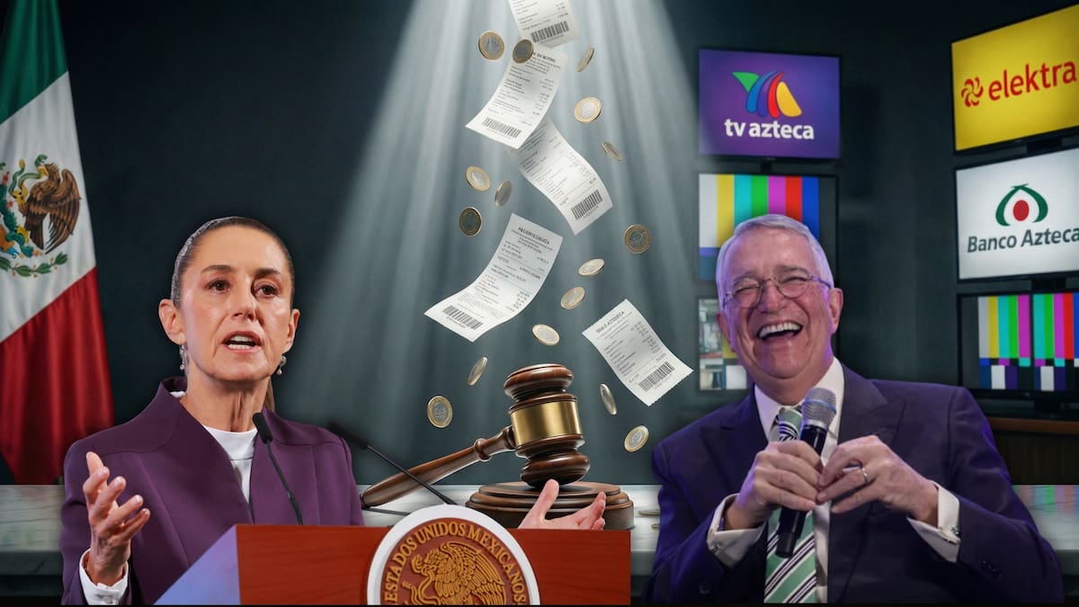 Sheinbaum acorrala a Salinas Pliego: notificación formal de pago tras fallo de la Corte y el dardo de los “pagos chiquitos” que pone fin a la tregua fiscal