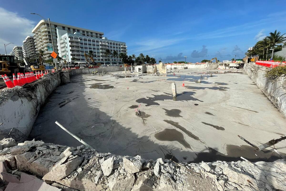 Derrumbe en Miami: los 97 cuerpos encontrados ya han sido identificados