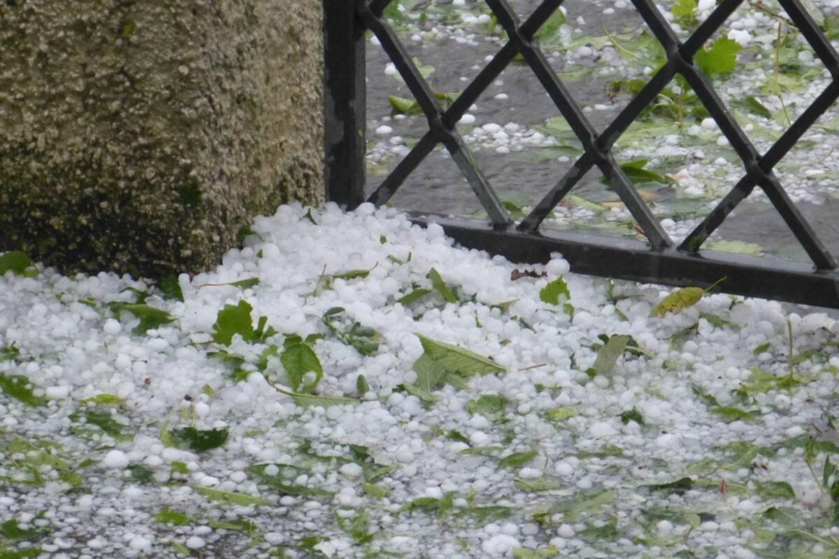 ¡Cae fuerte granizada!, ahora en San Miguel de Allende