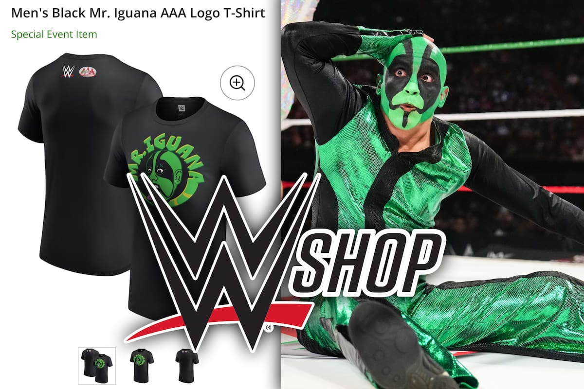 ¿Dónde, cómo y cuánto cuesta comprar la mercancía de Mr. Iguana en WWE?