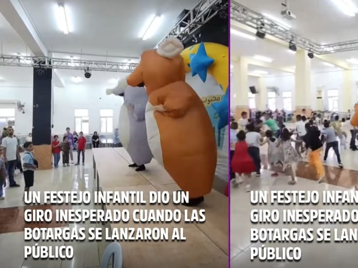 “Si fuese su padre me parto de risa”: niños salen aterrorizados luego de que unas botargas saltaran hacia ellos en pleno show y se sintieran amenazados