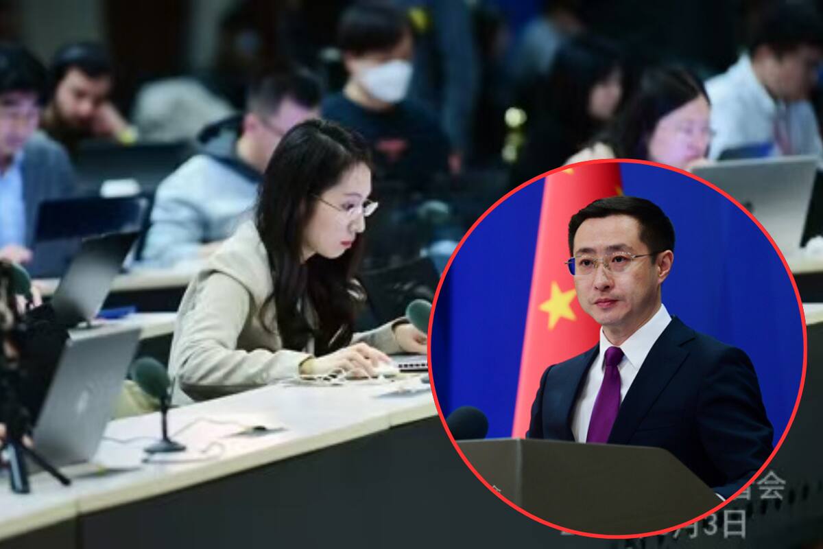 Embajada de China en México comparte las declaraciones realizadas por Lin Jian, portavoz del Ministerio de Relaciones Exteriores de China, en la Conferencia de Prensa Habitual del lunes pasado. | Crédito: Embajada de China en México (@EmbChinaMex)