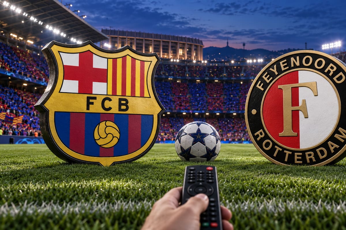 Barcelona vs Feyenoord: en dónde ver EN VIVO el partido de la Champions y a qué hora empieza