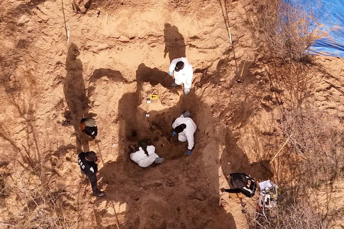 Localizan nueva fosa clandestina en la colonia Miguel Alemán, en el Valle de Mexicali