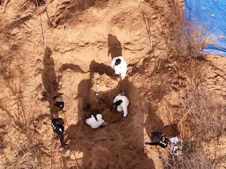 ¿Cuáles son los 5 estados con más fosas clandestinas en México?