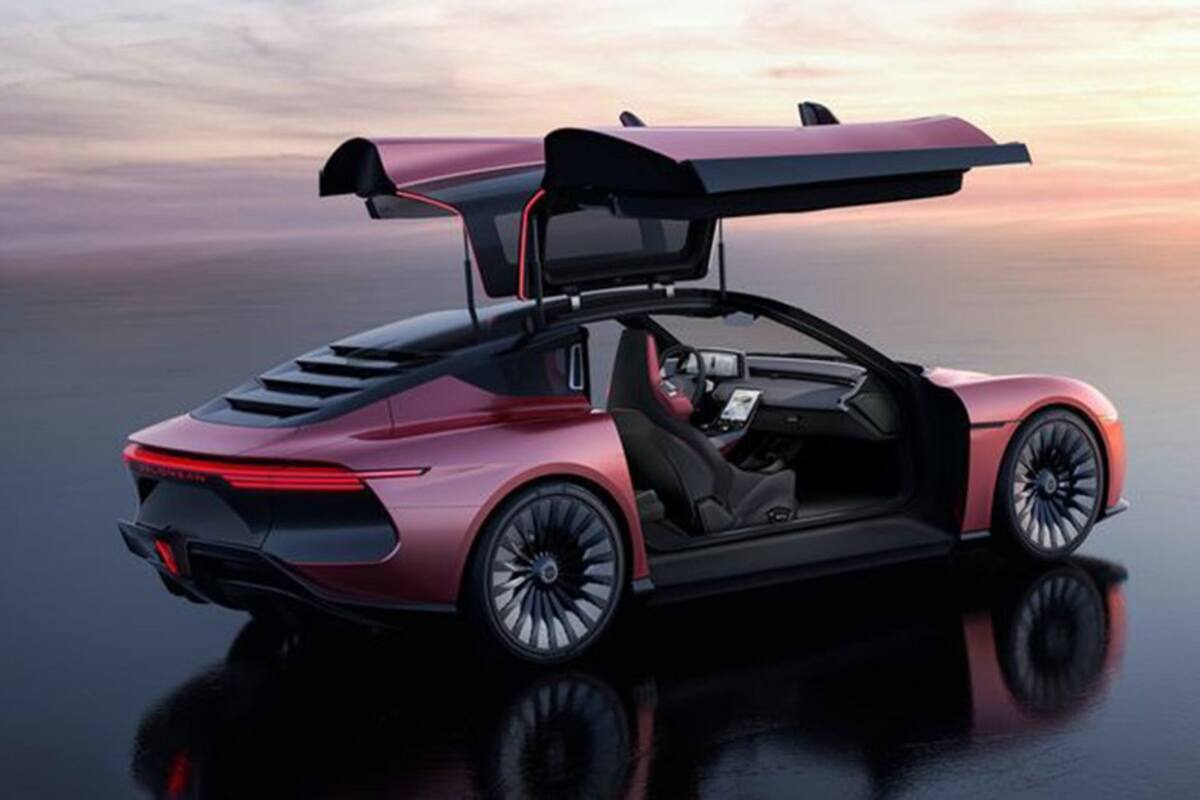 Muestran versión eléctrica del automóvil DeLorean de 'Volver al Futuro'