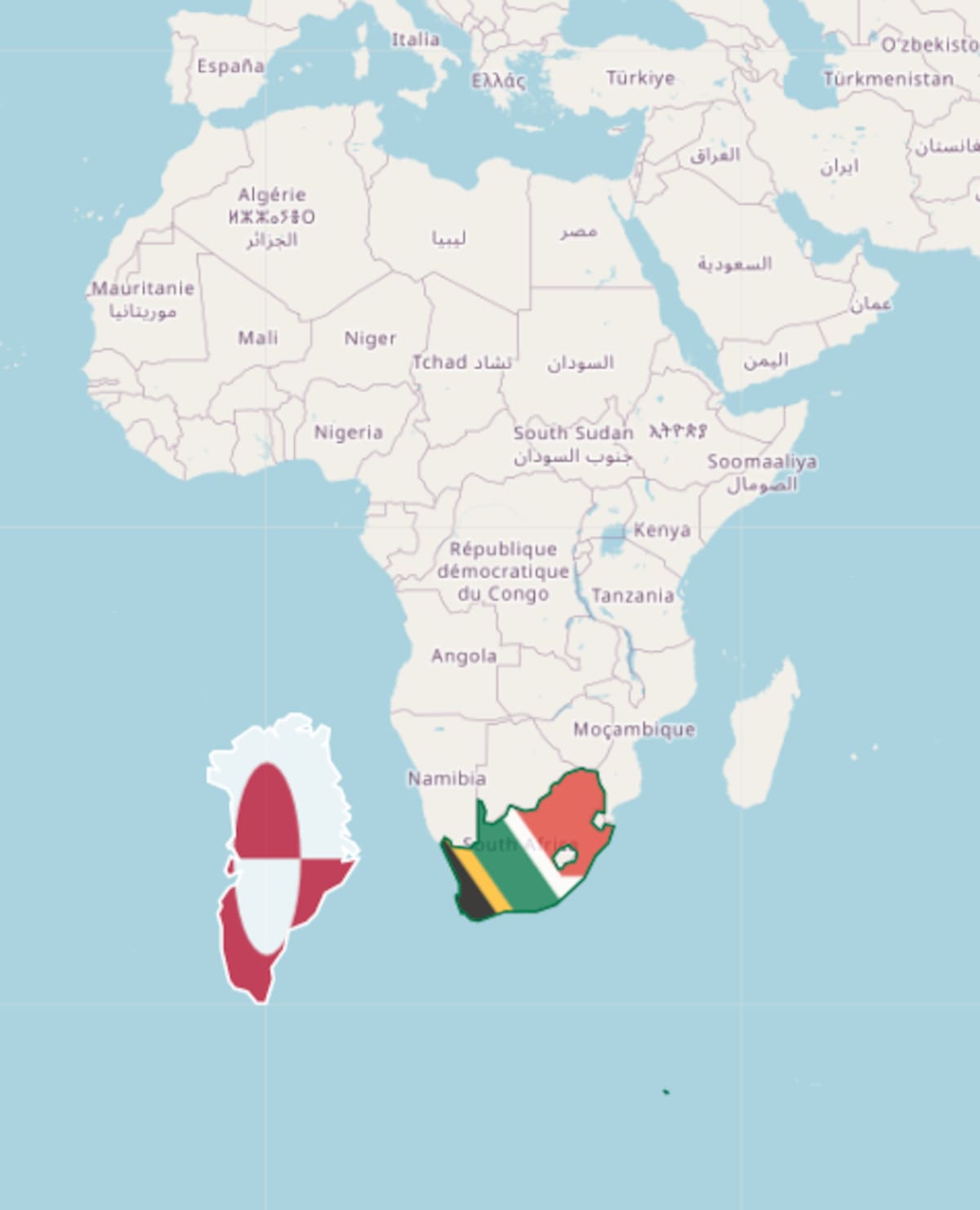 Groenlandia es más pequeña de lo que parece en los mapas y por qué Donald Trump ha generado debate internacional sobre la isla
