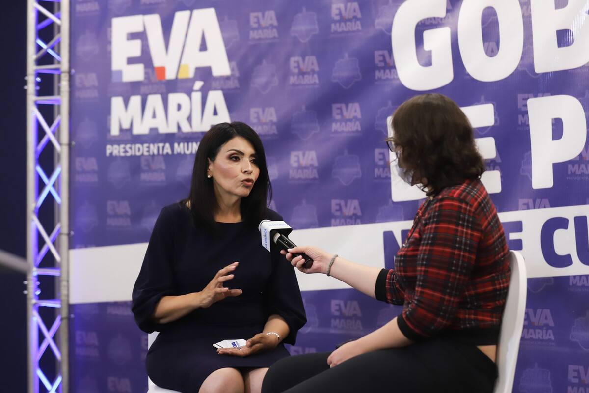 Presenta Eva María plan de gobierno