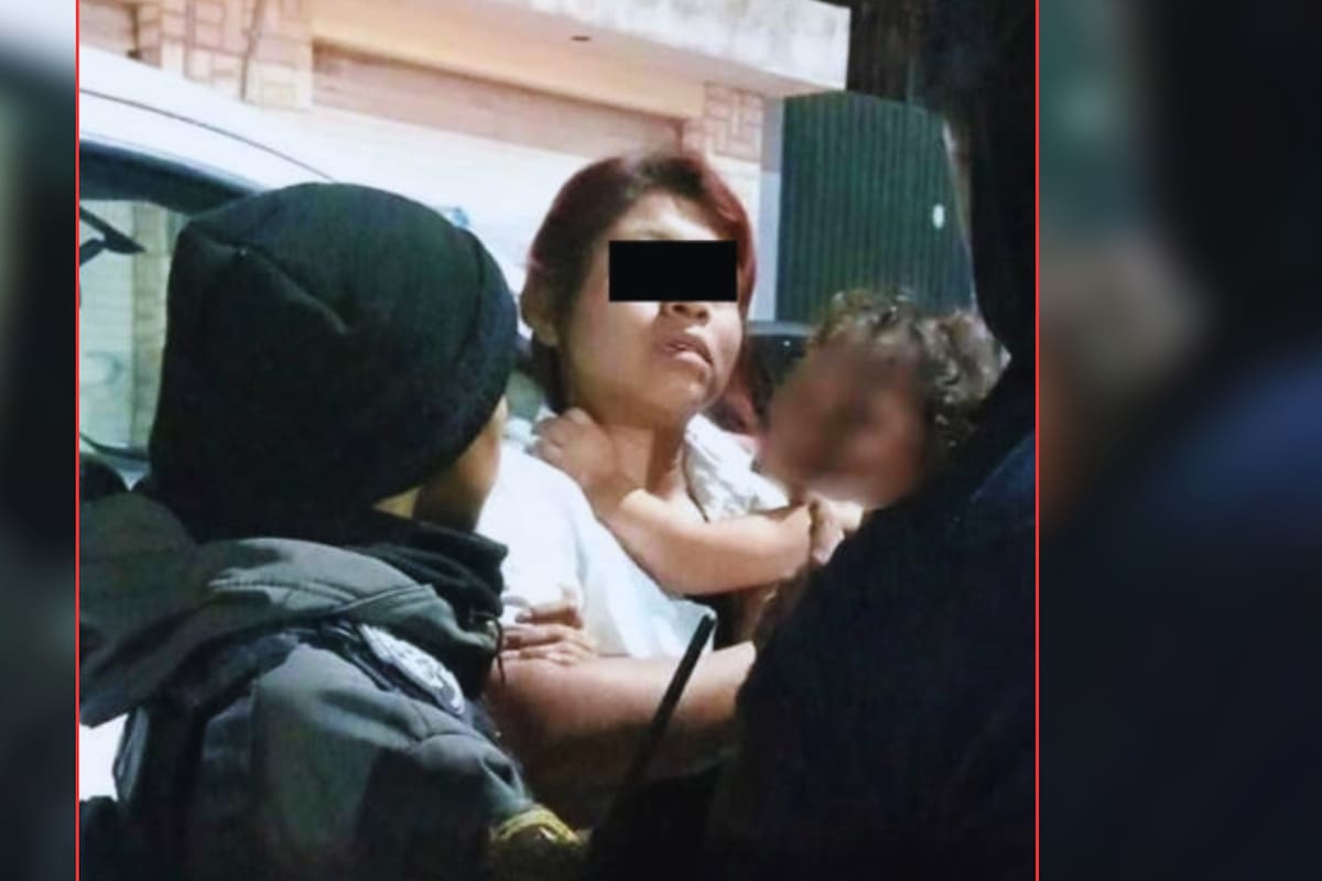 Mujer golpeó y arrastró a su hija de 2 años desnuda por las calles de Tehuacán, en Puebla