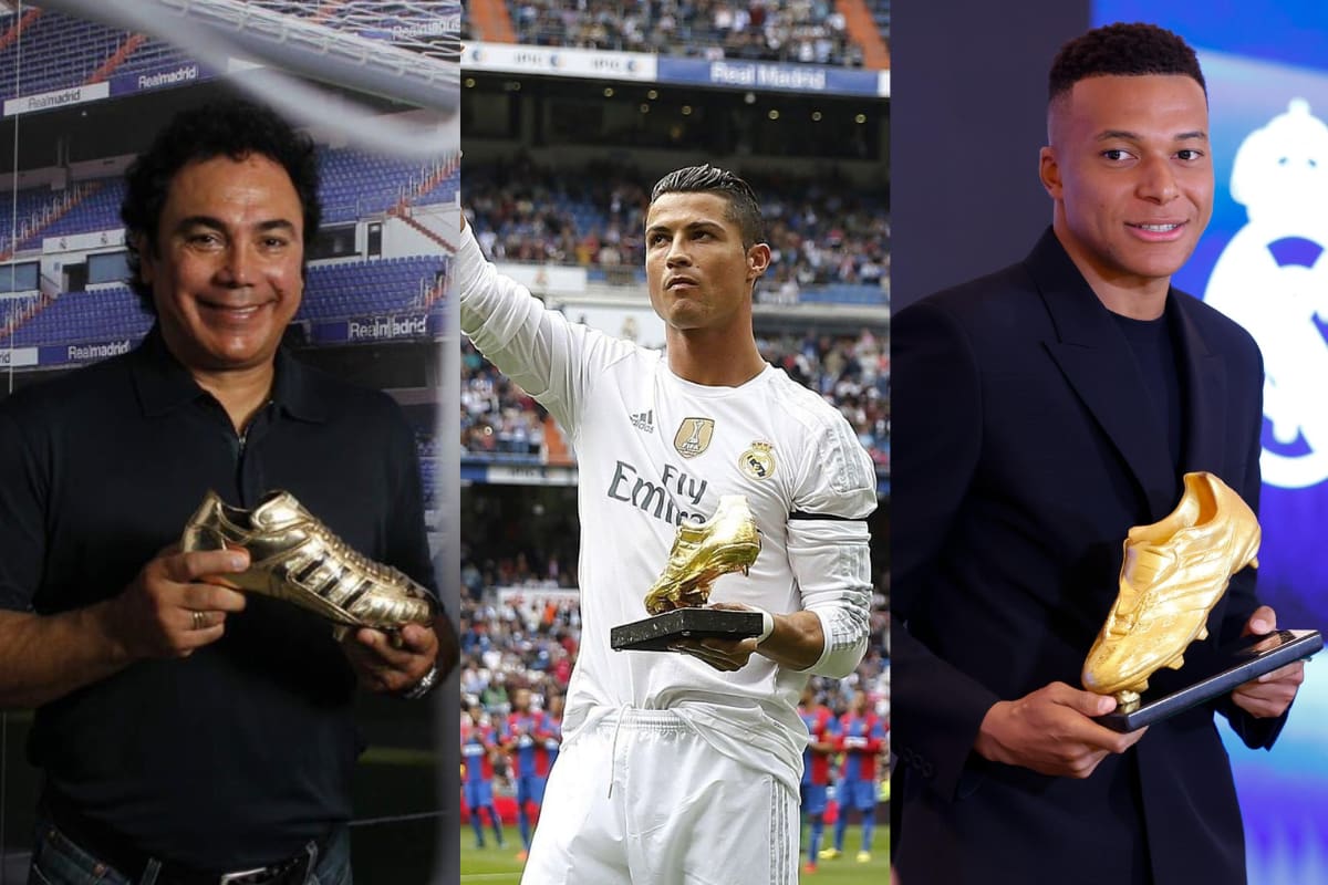 Estos son los jugadores del Real Madrid que han ganado la Bota de Oro