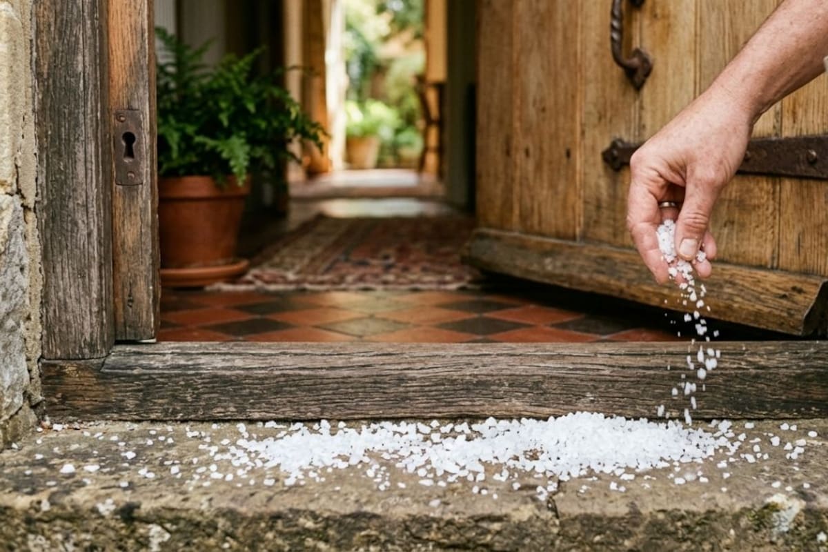 ¿Por qué la gente pone sal en la entrada de su casa? El verdadero motivo más allá de las supersticiones