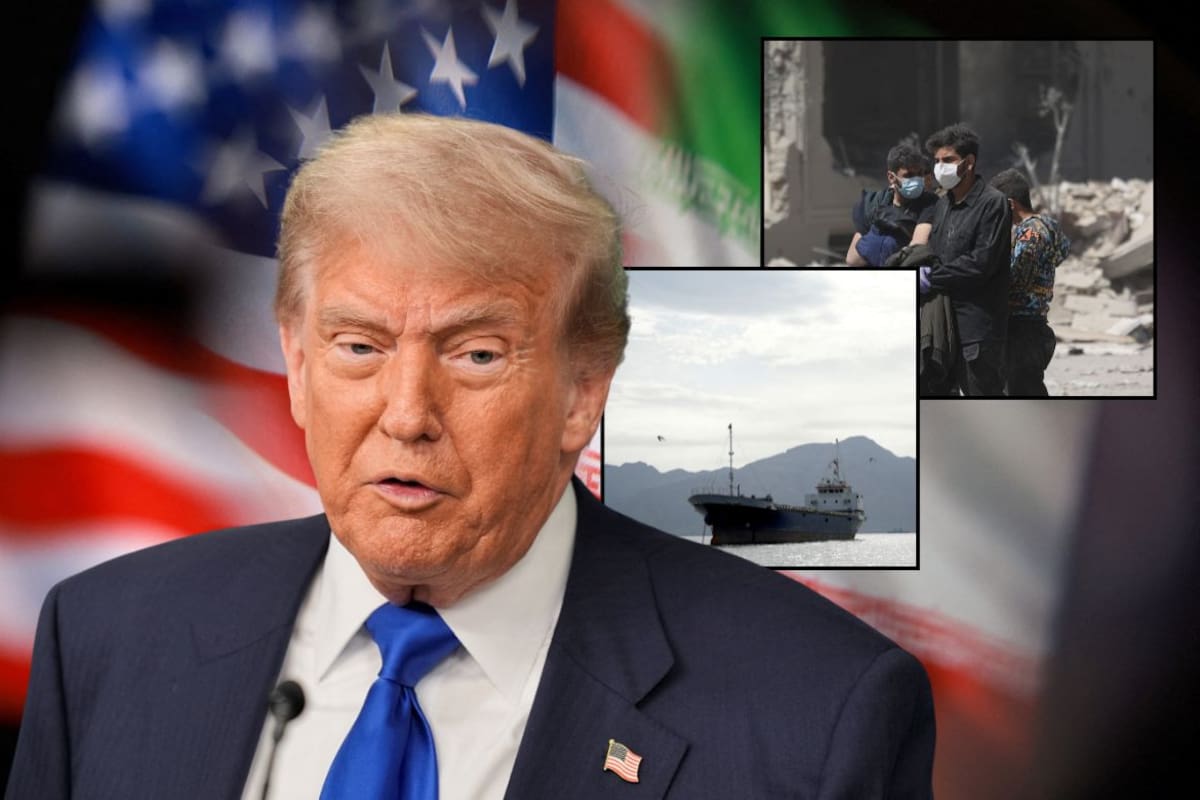 Donald Trump asegura que “tiene todo el tiempo del mundo” para negociar con Irán mientras continúan bloqueos, amenazas y tensión militar en Medio Oriente