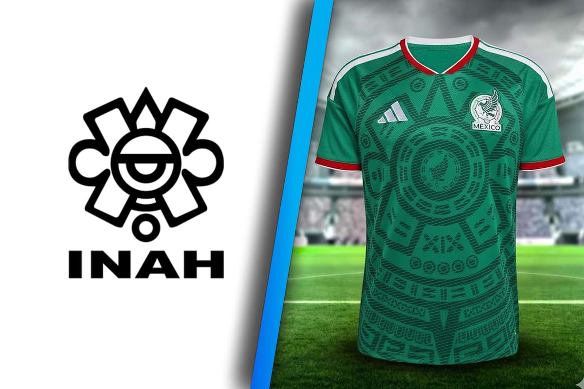 ¿Cuánto pagó Adidas al INAH por utilizar elementos del calendario azteca en el diseño de la playera de la Selección Mexicana?