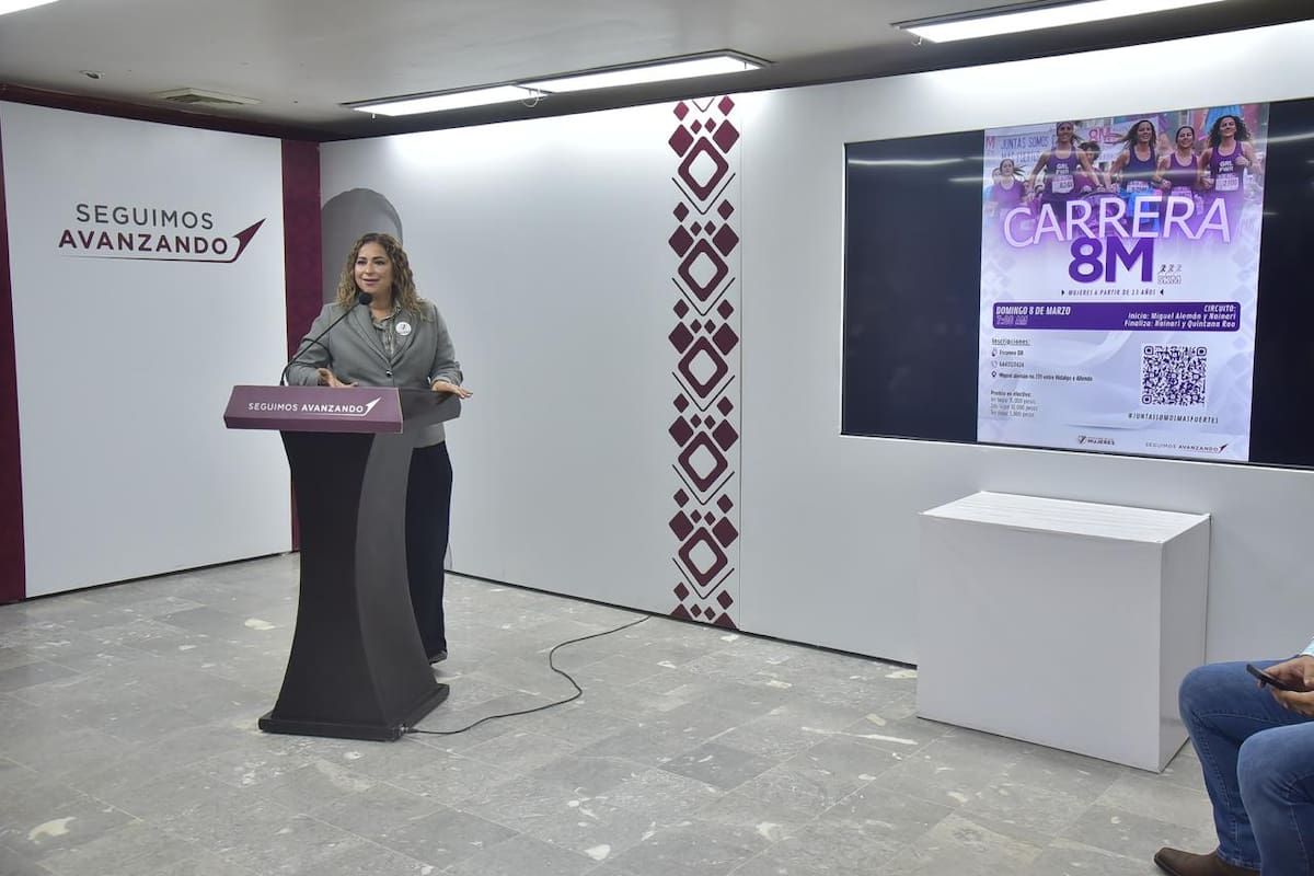 Invitan en Cajeme a participar en la Carrera 8M por el Día Internacional de la Mujer