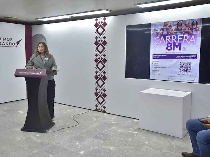 Invitan en Cajeme a participar en la Carrera 8M por el Día Internacional de la Mujer